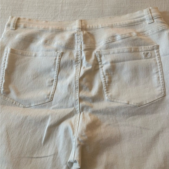 Diane Gilman  Boot Cut Jeans - White 20W Tall - Picture 2 of 7